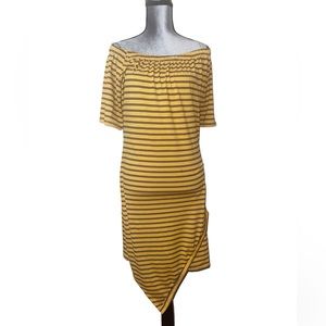 Absolutely ❤️ It Striped Off The Shoulder Dress 3X